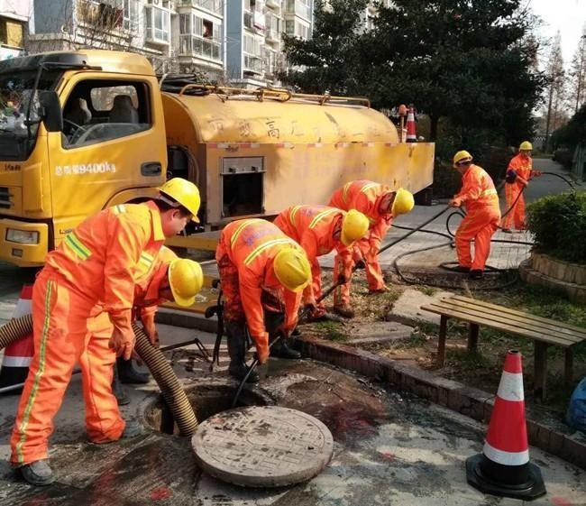 福山镇市政管道清淤