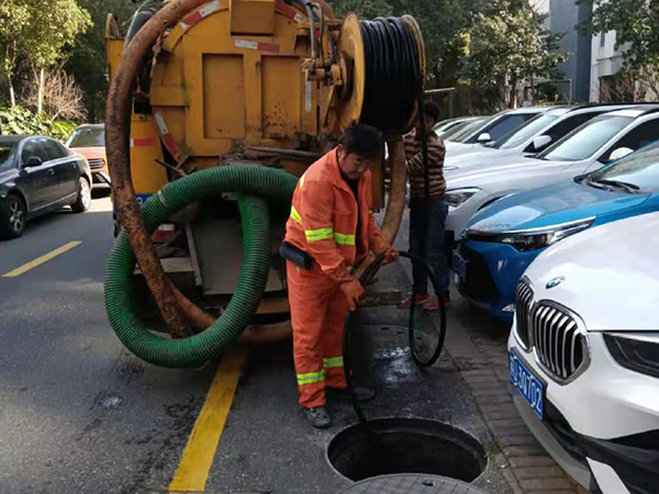 福山镇排污管道清淤